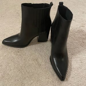 Brand new black booties